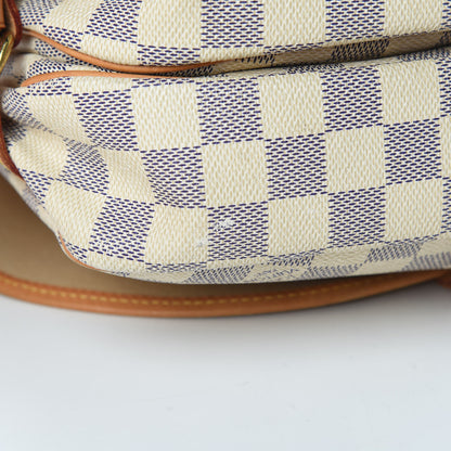 Louis Vuitton Damier Azur Saumur MM 10 of 15