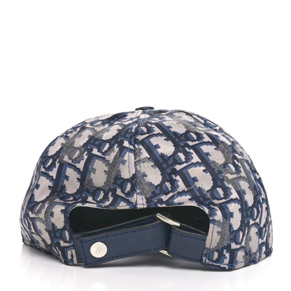 Christian Dior Oblique Baseball Cap M Blue 6 of 10