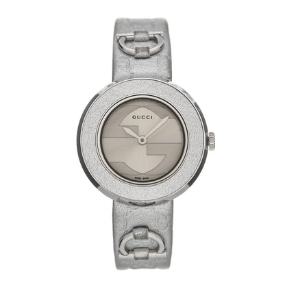 Gucci Stainless Steel Calfskin 27mm U-Play Quartz Watch 1 of 8