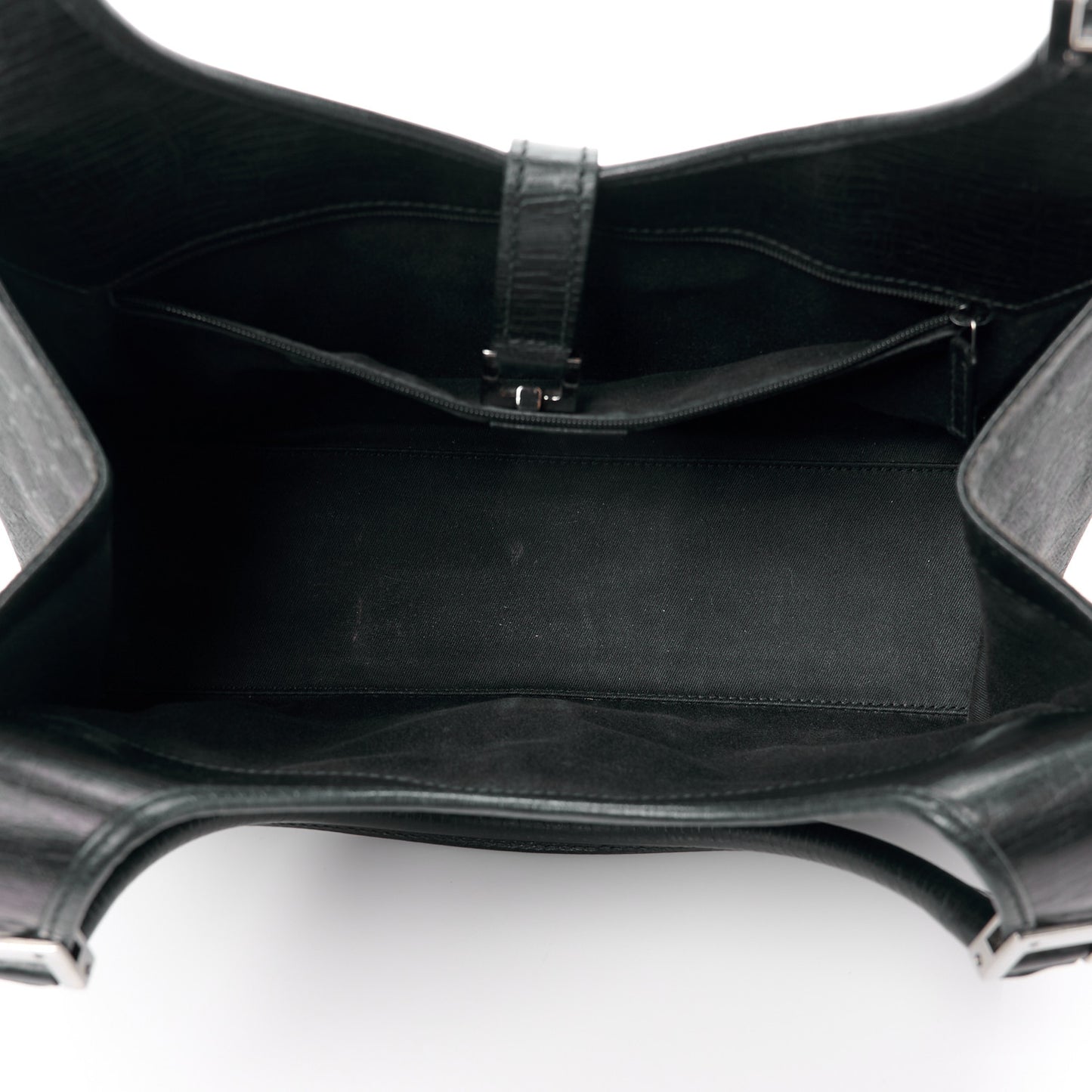 Monogram Jackie Shoulder Bag Black