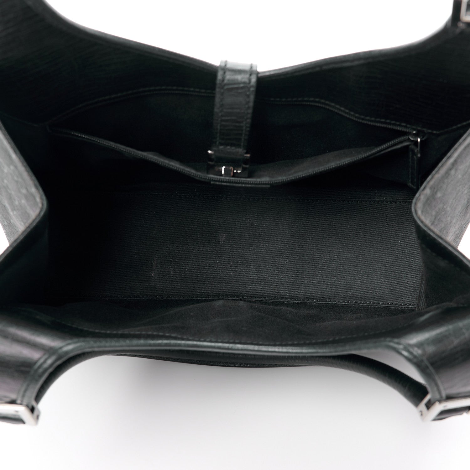 Gucci Monogram Jackie Shoulder Bag Black 5 of 10
