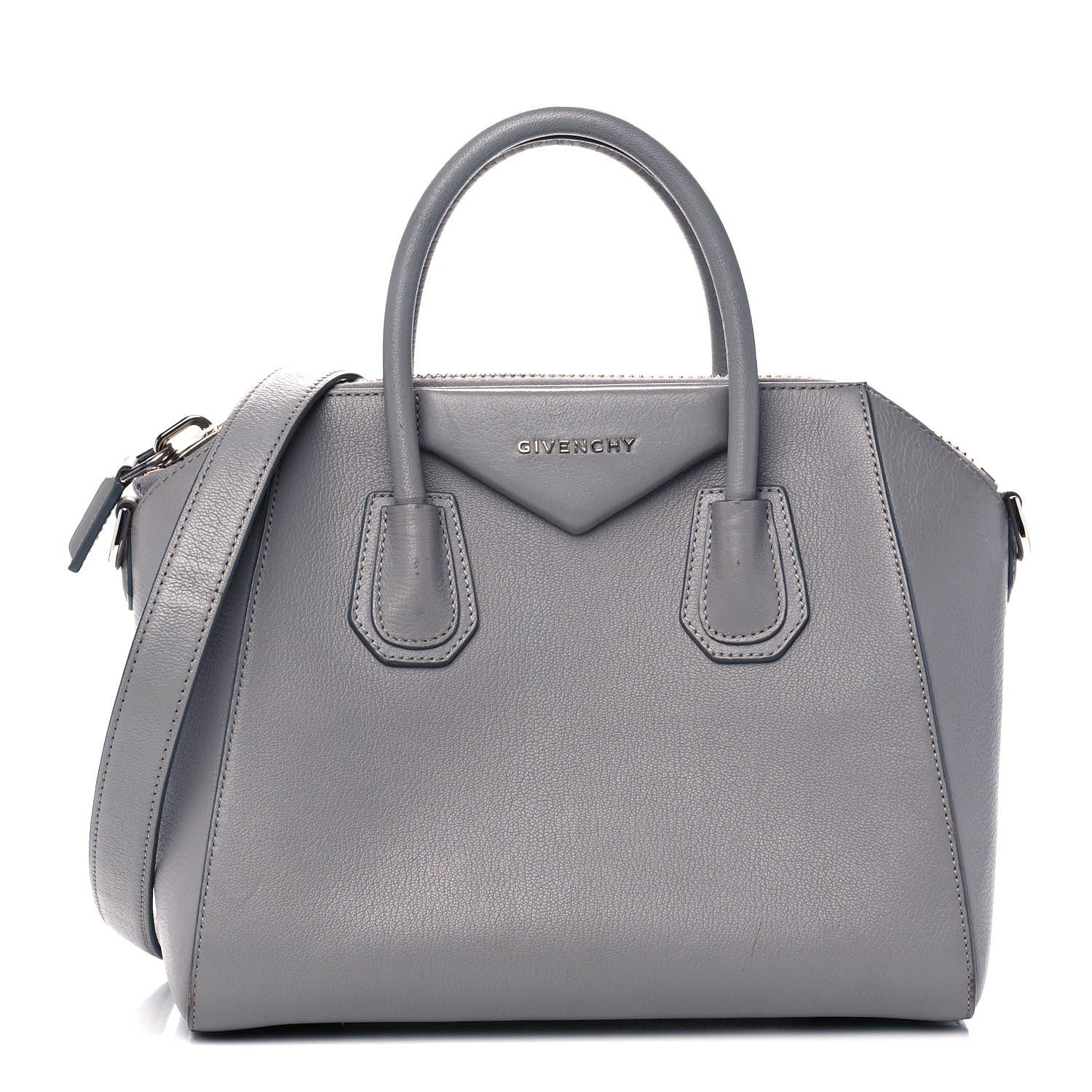 Givenchy Sugar Goatskin Small Antigona Pearl Grey 1 of 11