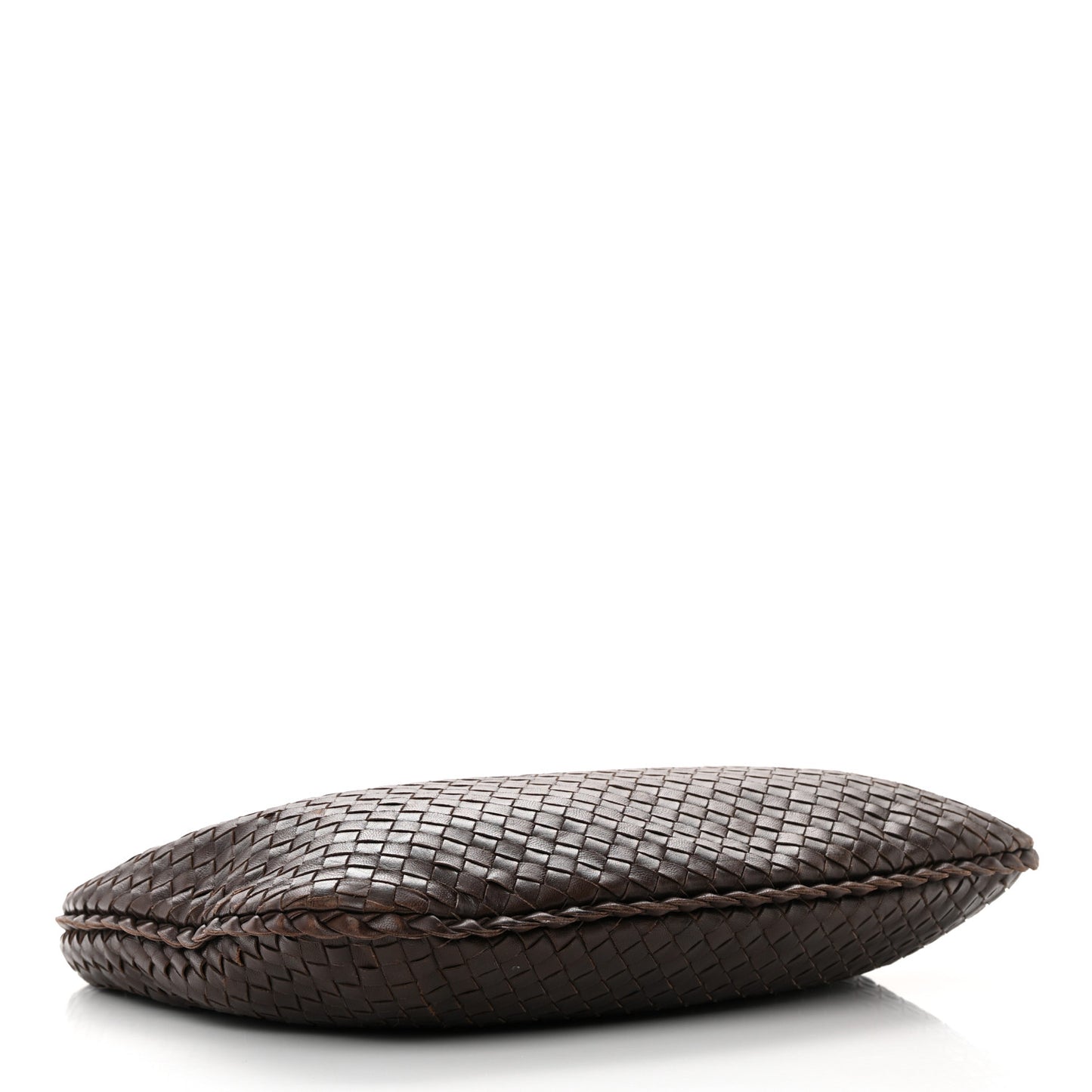 Nappa Intrecciato Medium Veneta Hobo Ebano