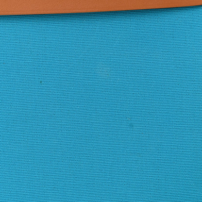Hermes Toile Officier Vache Hunter Verso Herbag Zip Retourne PM 31 Bleu Azteque Menthe 15 of 15