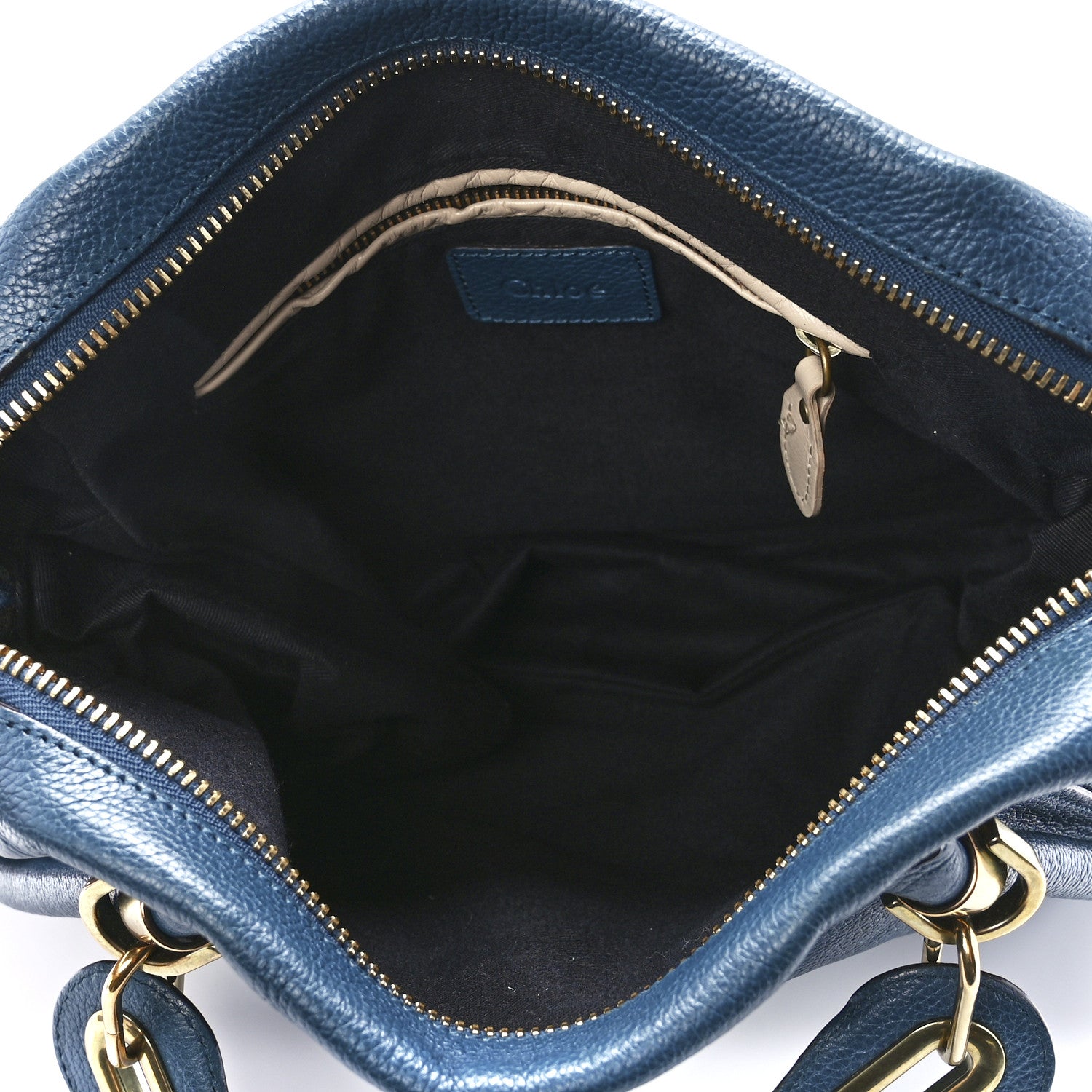 Chloe Calfskin Medium Paraty Scuba Blue 4 of 12