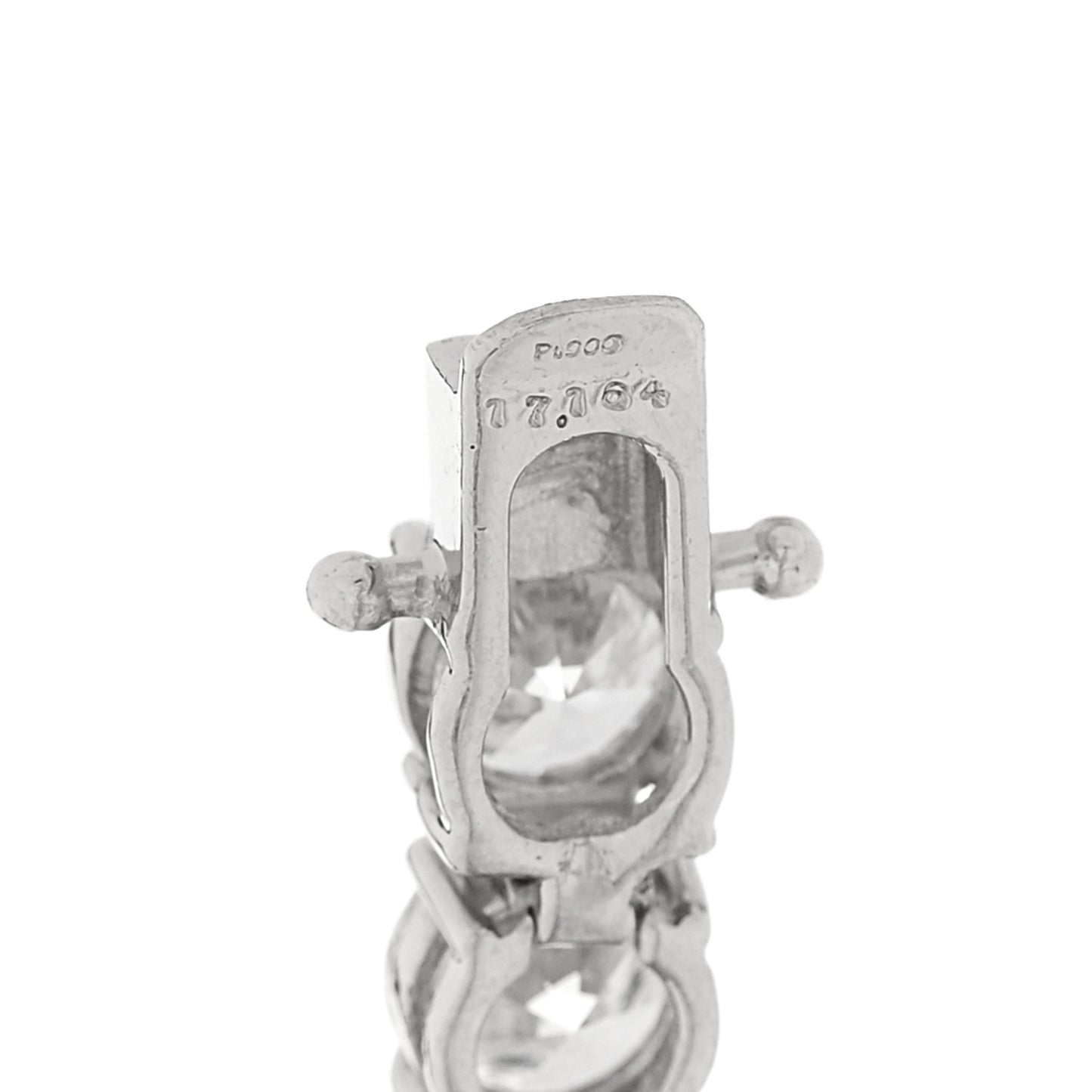 Platinum Diamond 17.16ctw Tennis Bracelet