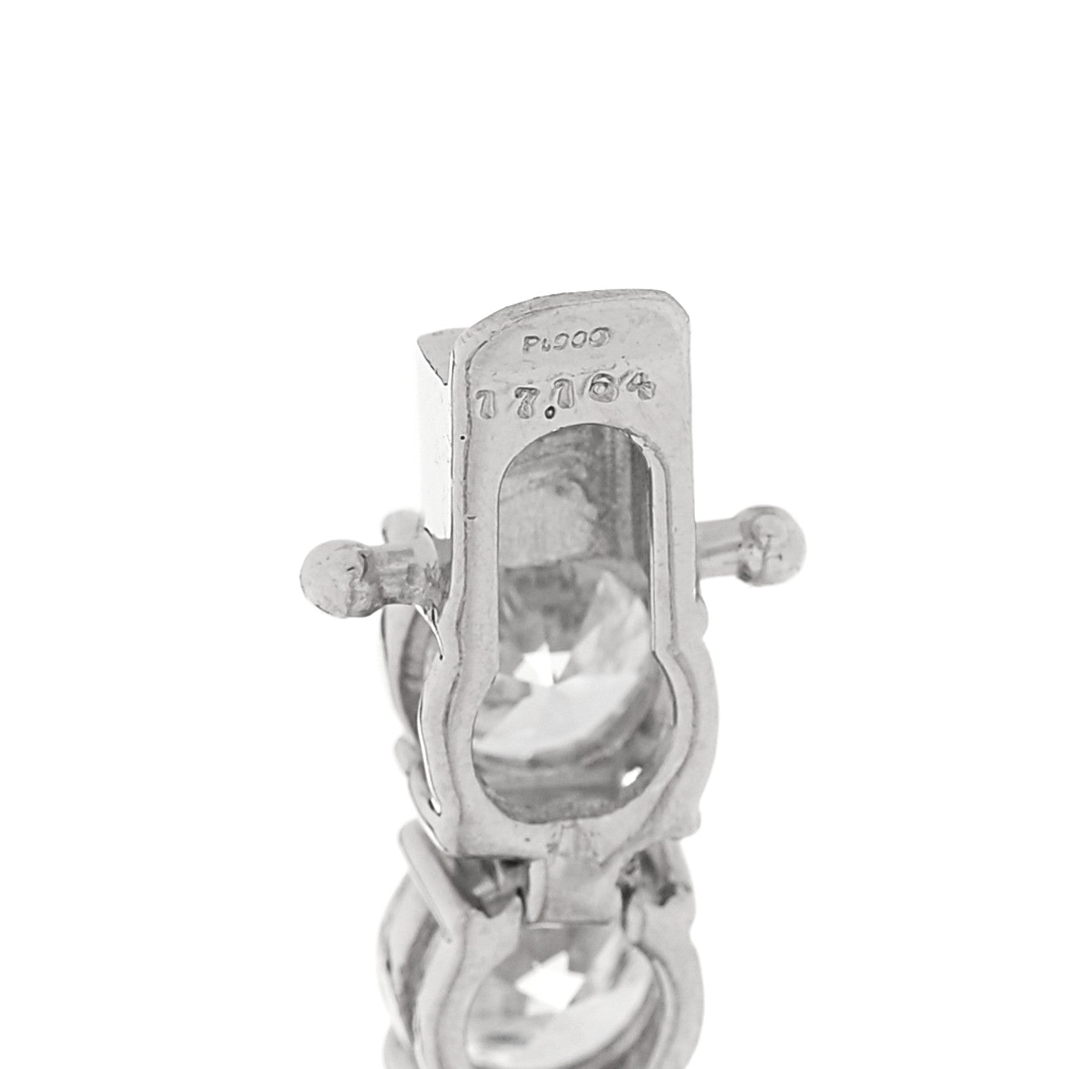 Parker & West by FASHIONPHILE Platinum Diamond 17.16ctw Tennis Bracelet 6 of 6