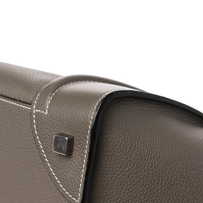 Celine Drummed Calfskin Mini Luggage Souris 11 of 17