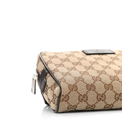 Gucci Monogram Belt Bag Dark Brown 9 of 10