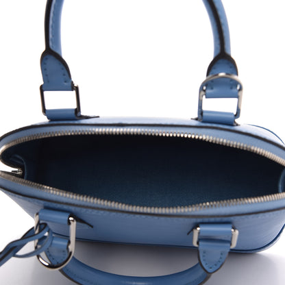 Louis Vuitton Epi Jacquard Alma BB Bleuet 5 of 10