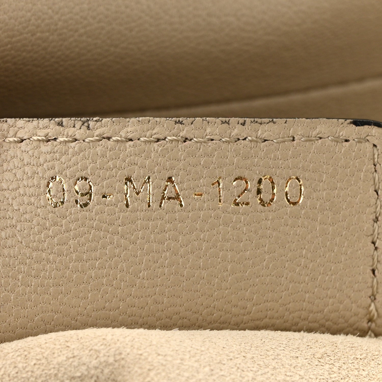 Christian Dior Shiny Goatskin Saddle Bag Corda 6 of 9