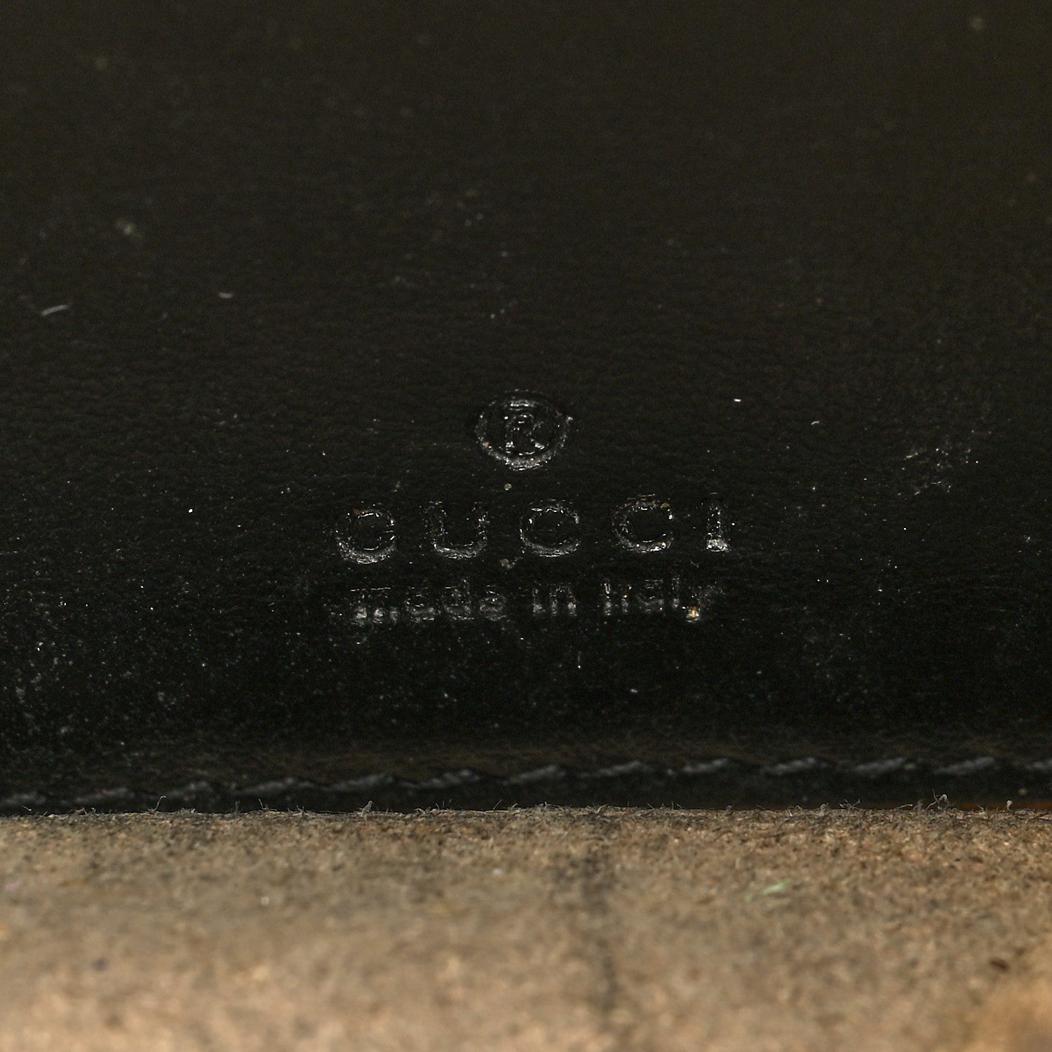 Gucci Calfskin Matelasse Chevron Mini GG Marmont Half Moon Hobo Black 6 of 10