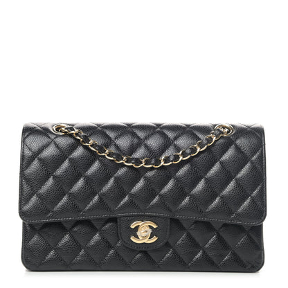 Chanel Caviar Quilted Medium Double Flap Black 1 of 4