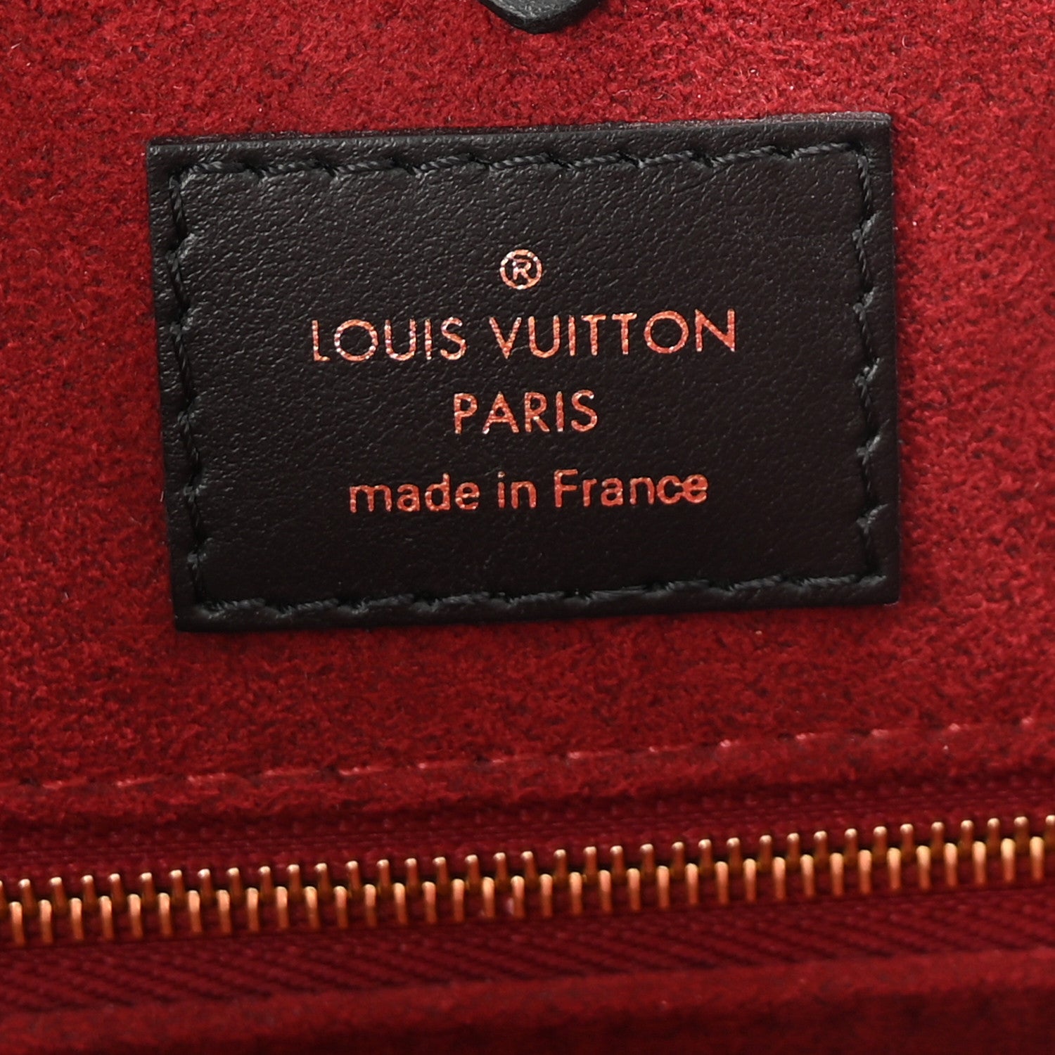 Louis Vuitton Empreinte Monogram Giant Onthego MM Black Beige 6 of 9