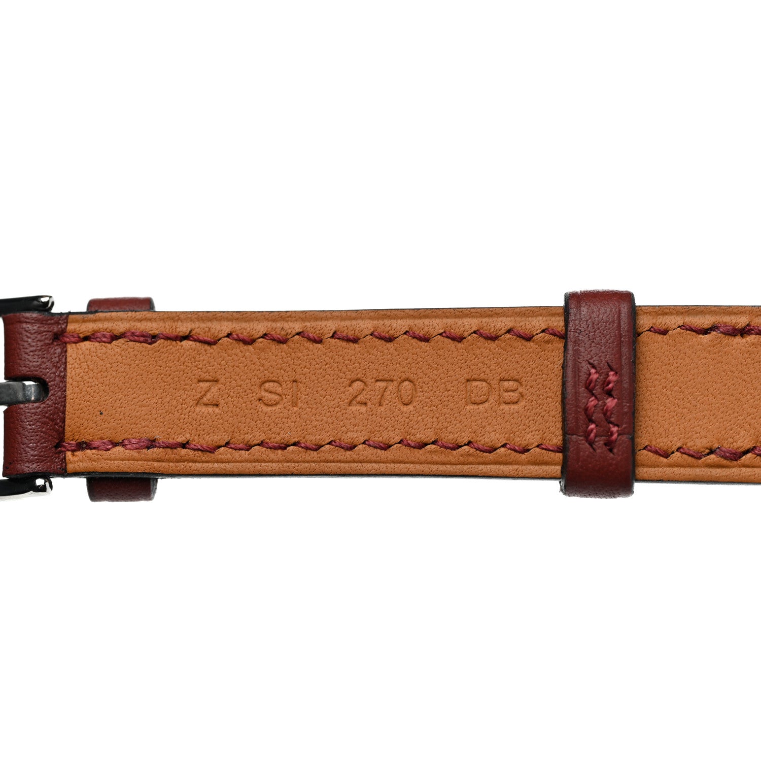 Hermes Swift 40mm Apple Watch Double Tour Band Bordeaux 3 of 5