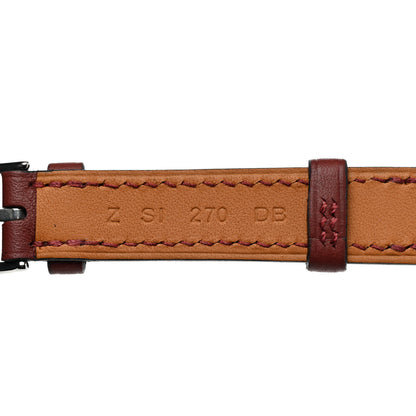 Hermes Swift 40mm Apple Watch Double Tour Band Bordeaux 3 of 5