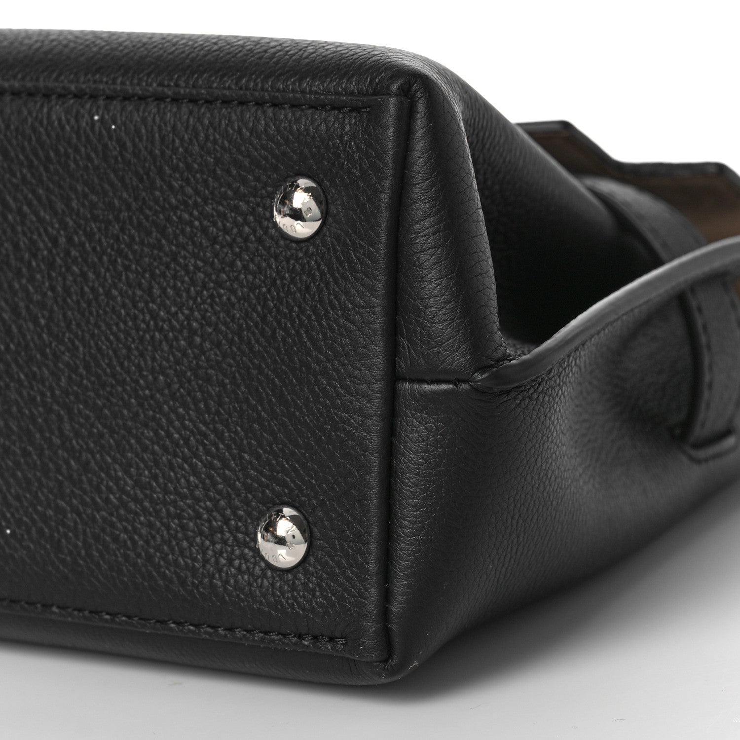 Louis Vuitton Calfskin Lockme Ever BB Black 8 of 8
