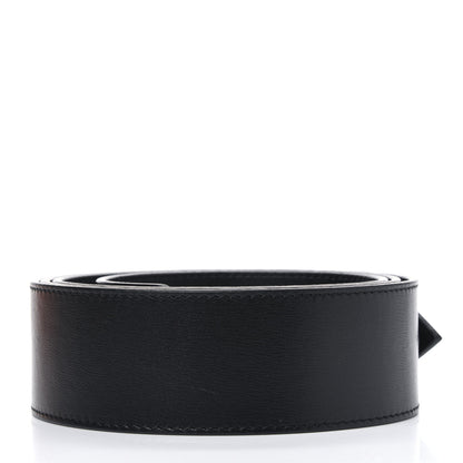 Louis Vuitton Calfskin 45mm Tie The Knot LV Belt 85 34 Black 2 of 4