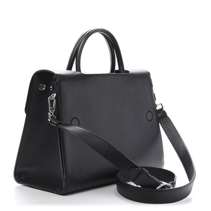 Christian Dior Grained Calfskin Medium Diorever Flap Black 4 of 10