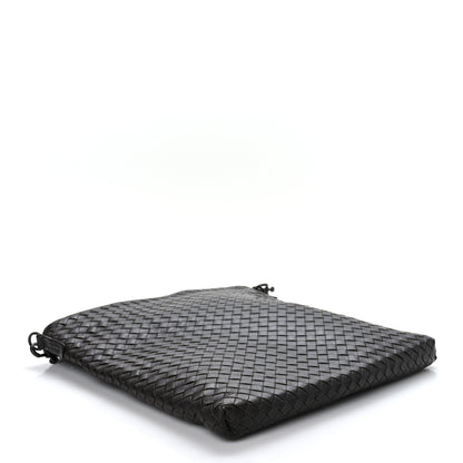 Bottega Veneta Nappa Intrecciato VN Crossbody Messenger Bag Ebano 4 of 8