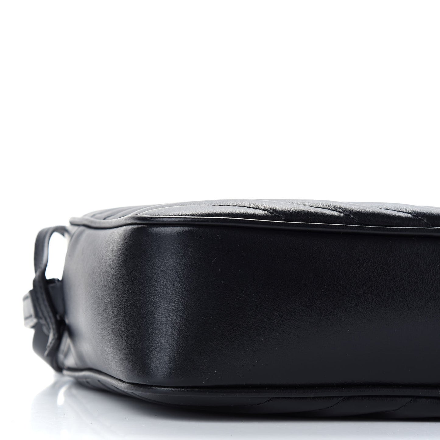 Calfskin Matelasse Monogram Lou Camera Bag Black
