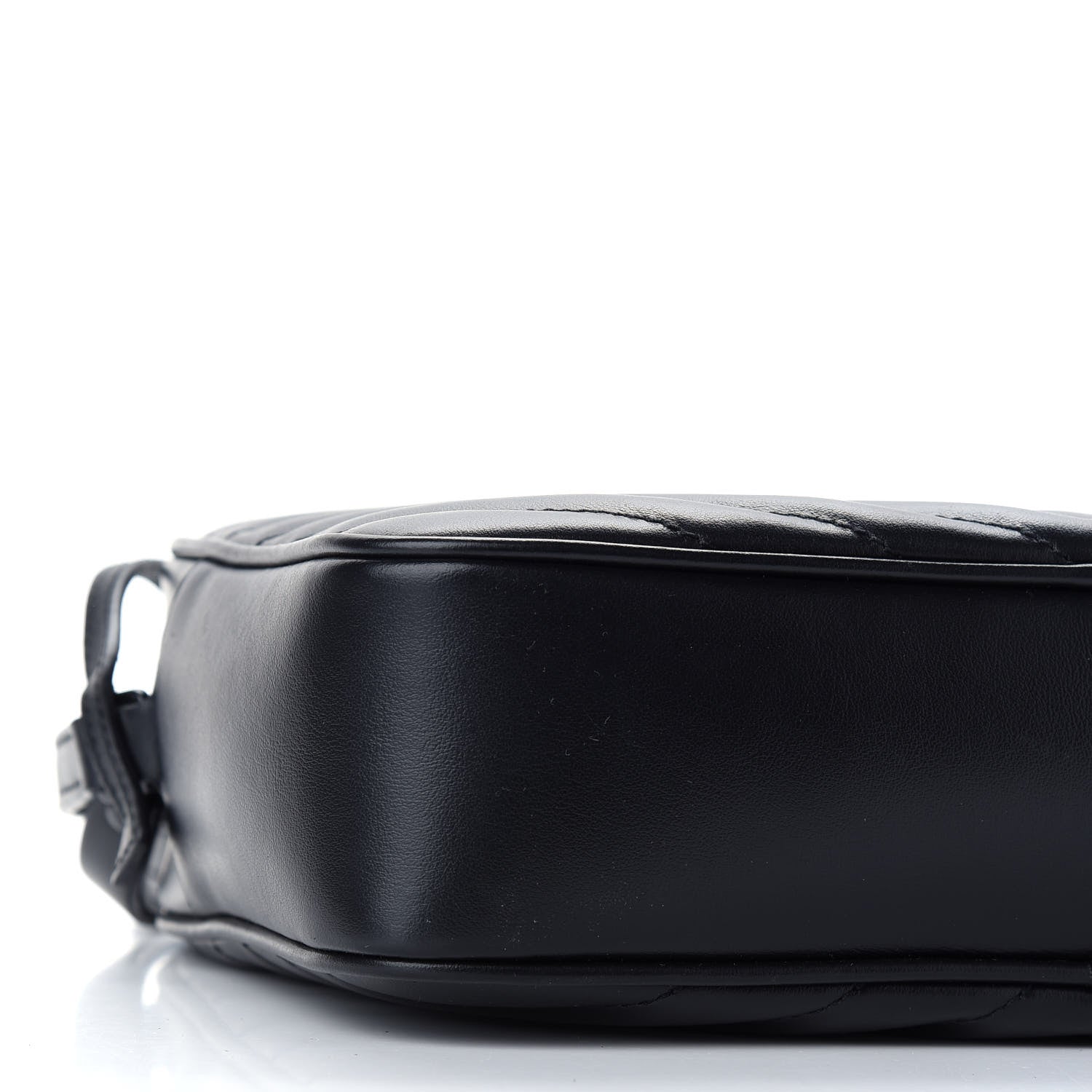 Saint Laurent Calfskin Matelasse Monogram Lou Camera Bag Black 5 of 8