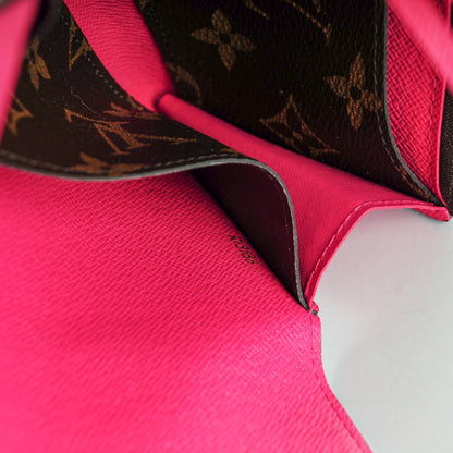 Louis Vuitton Monogram Emilie Wallet Hot Pink 7 of 7