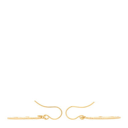 Roberto Coin 18K Yellow Gold Diamond Enamel Bollicine Drop Earrings White 3 of 4