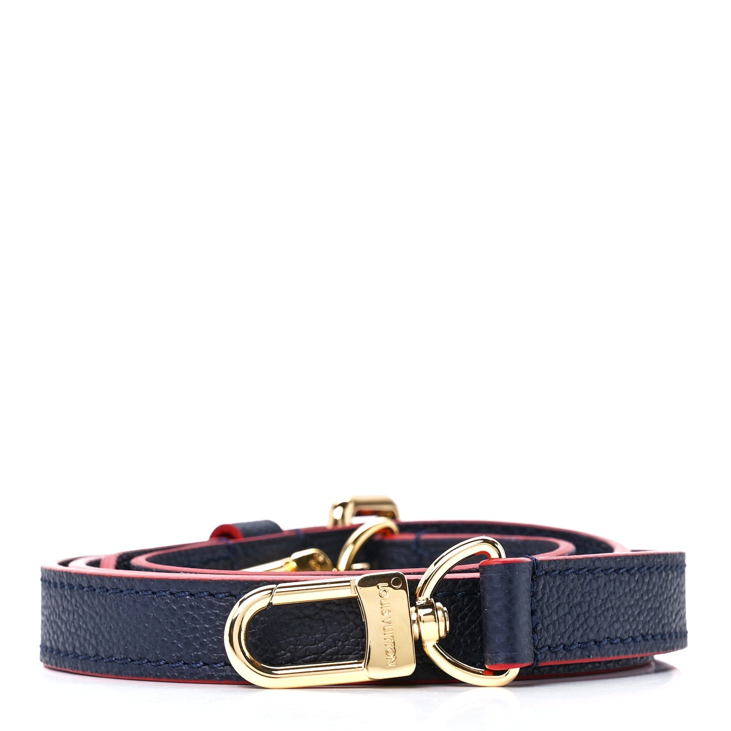 Calfskin Pochette Metis Shoulder Strap Marine Rouge