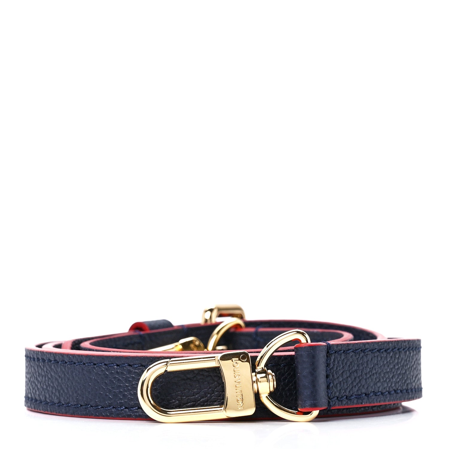 Louis Vuitton Calfskin Pochette Metis Shoulder Strap Marine Rouge 1 of 4
