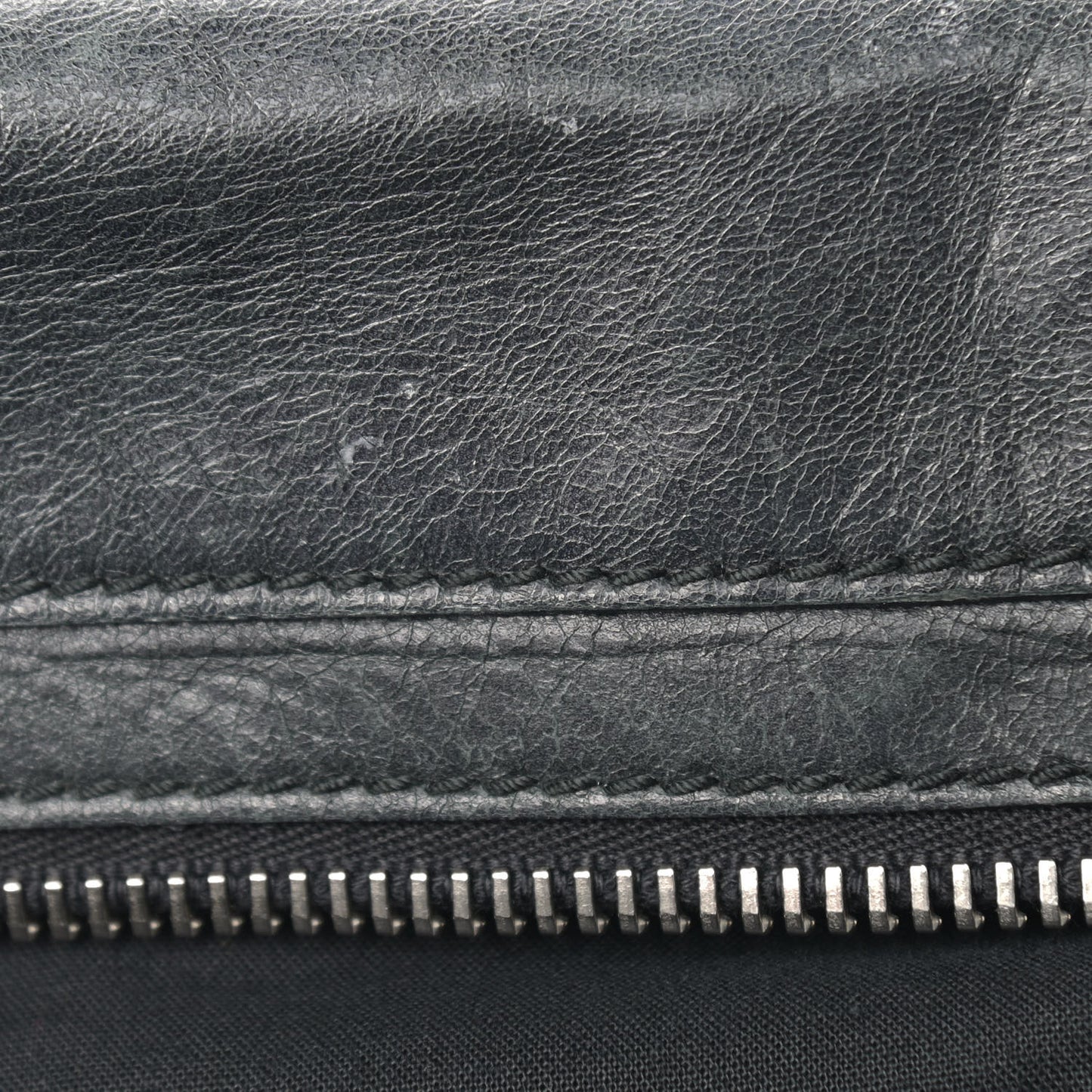 Agneau Giant 21 Silver Hardware Mid Day Black