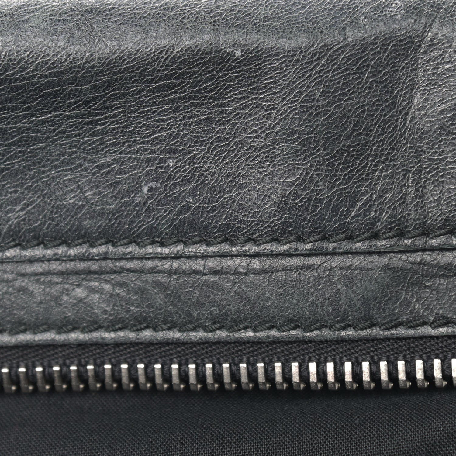Balenciaga Agneau Giant 21 Silver Hardware Mid Day Black 11 of 13
