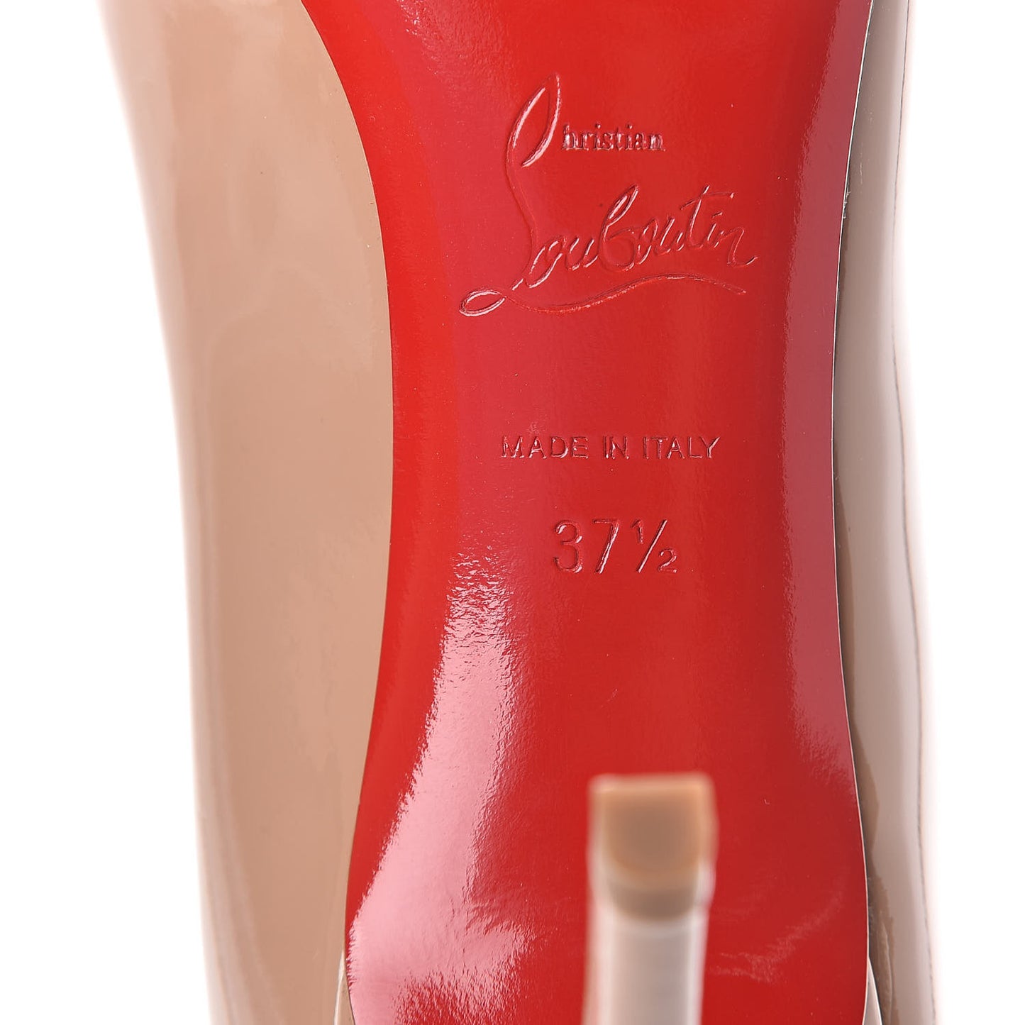 Patent Simple 85 Pumps 37.5 Nude