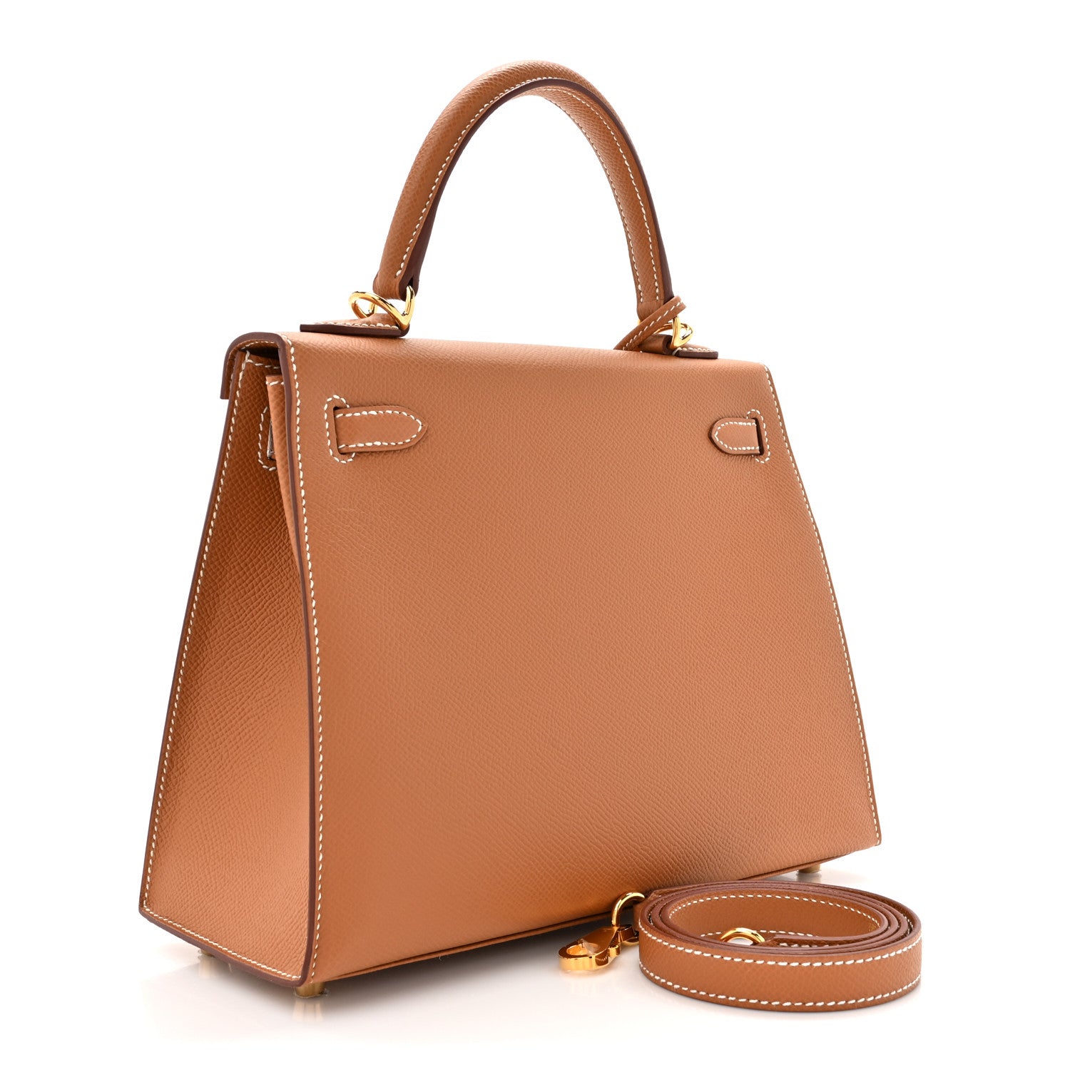 Hermes Epsom Kelly Sellier 25 Gold 3 of 11