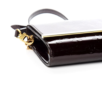 Louis Vuitton Vernis Ana Clutch Amarante 6 of 8