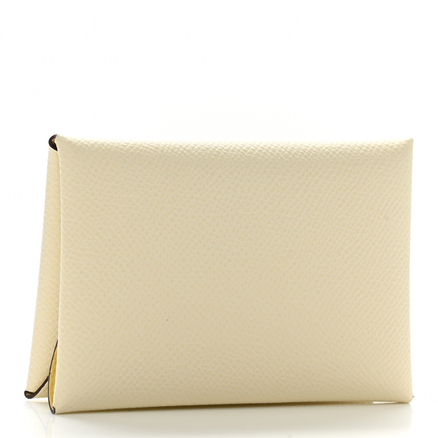 Hermes Epsom Verso Calvi Duo Card Case Nata Jaune Poussin 3 of 7
