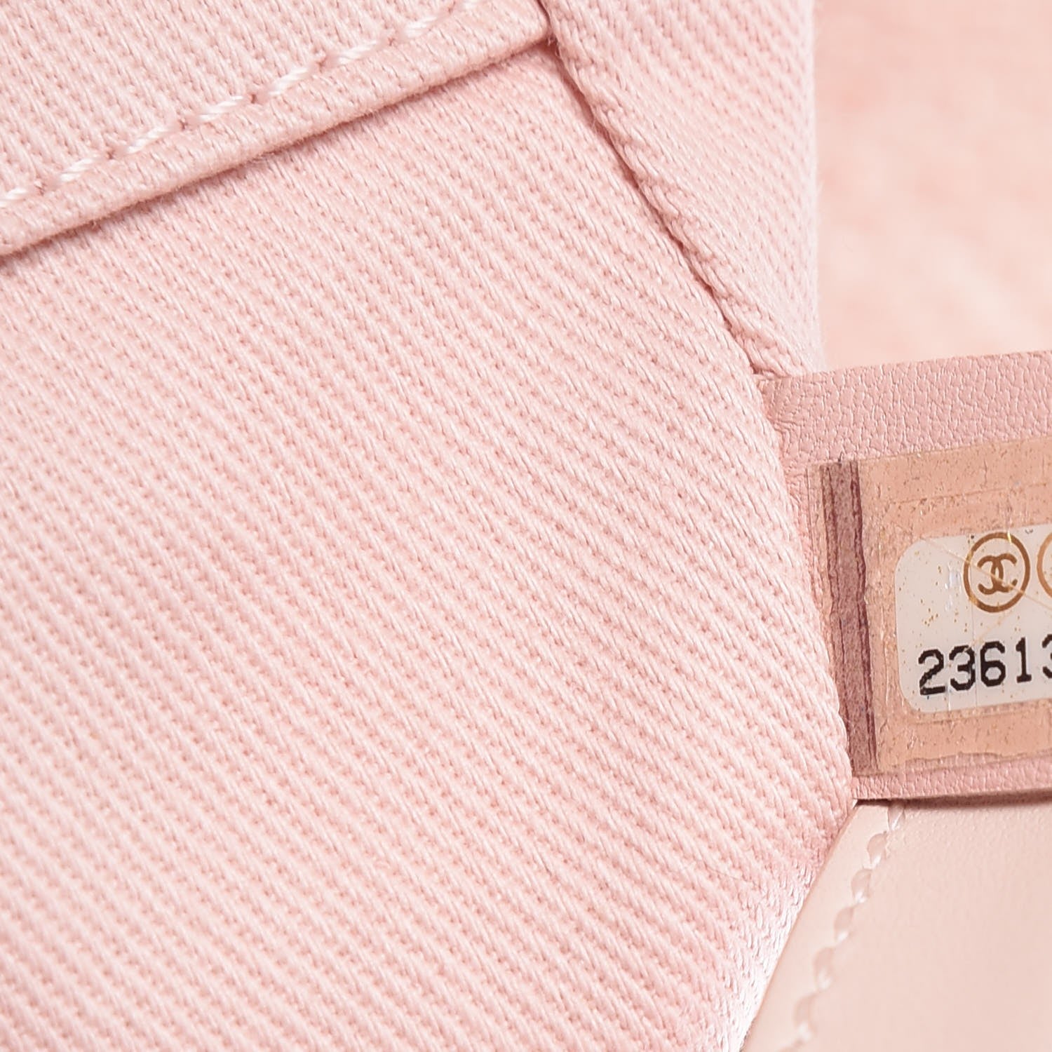 Chanel Canvas Large Deauville Tote Pink 8 of 9