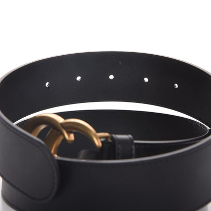 Gucci Calfskin Double G 40mm Belt 75 30 Black 6 of 6