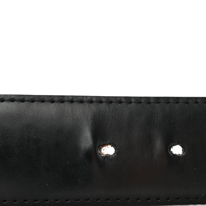 Louis Vuitton Monogram Eclipse Taigarama 40mm LV Initiales Reversible Belt 80 32 Black 7 of 7