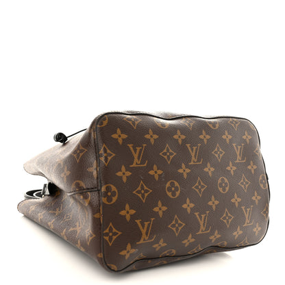 Louis Vuitton Monogram Neonoe MM Black 4 of 10