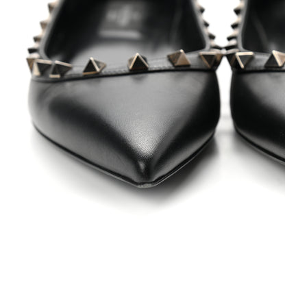Valentino Garavani Nappa Rockstud Ballerina Flats 37 Black 9 of 9