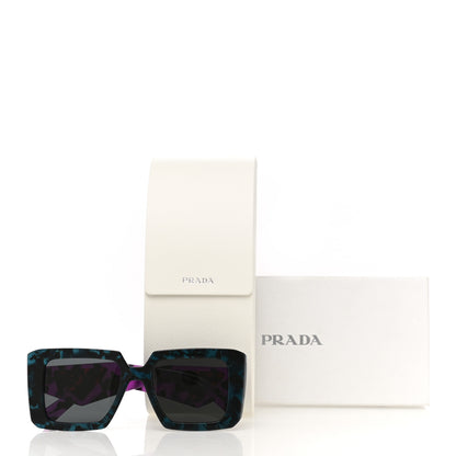 Prada Acetate Symbole Sunglasses SPR 23Y Slate Grey Purple 8 of 8