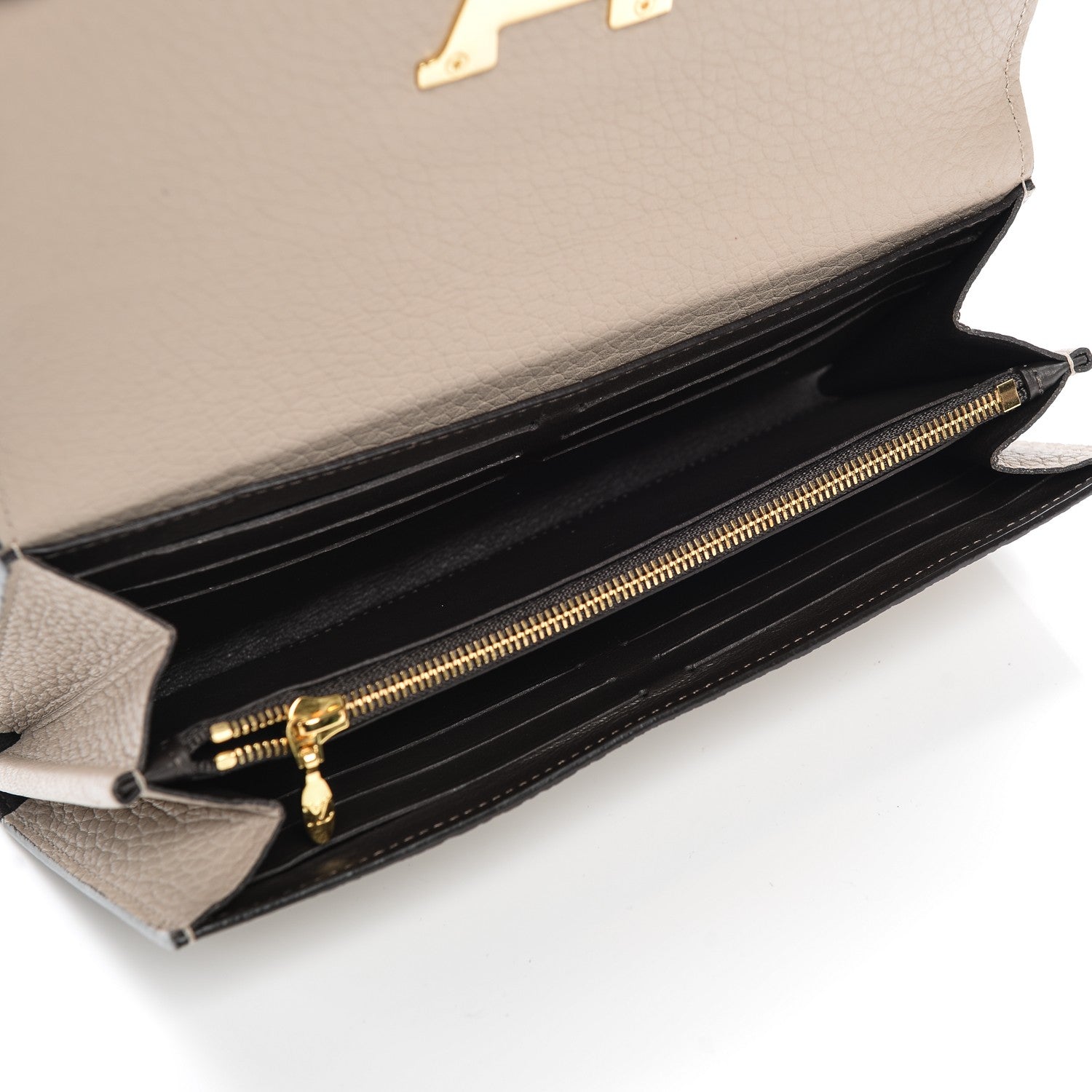 Louis Vuitton Taurillon Capucines Wallet Galet 5 of 9