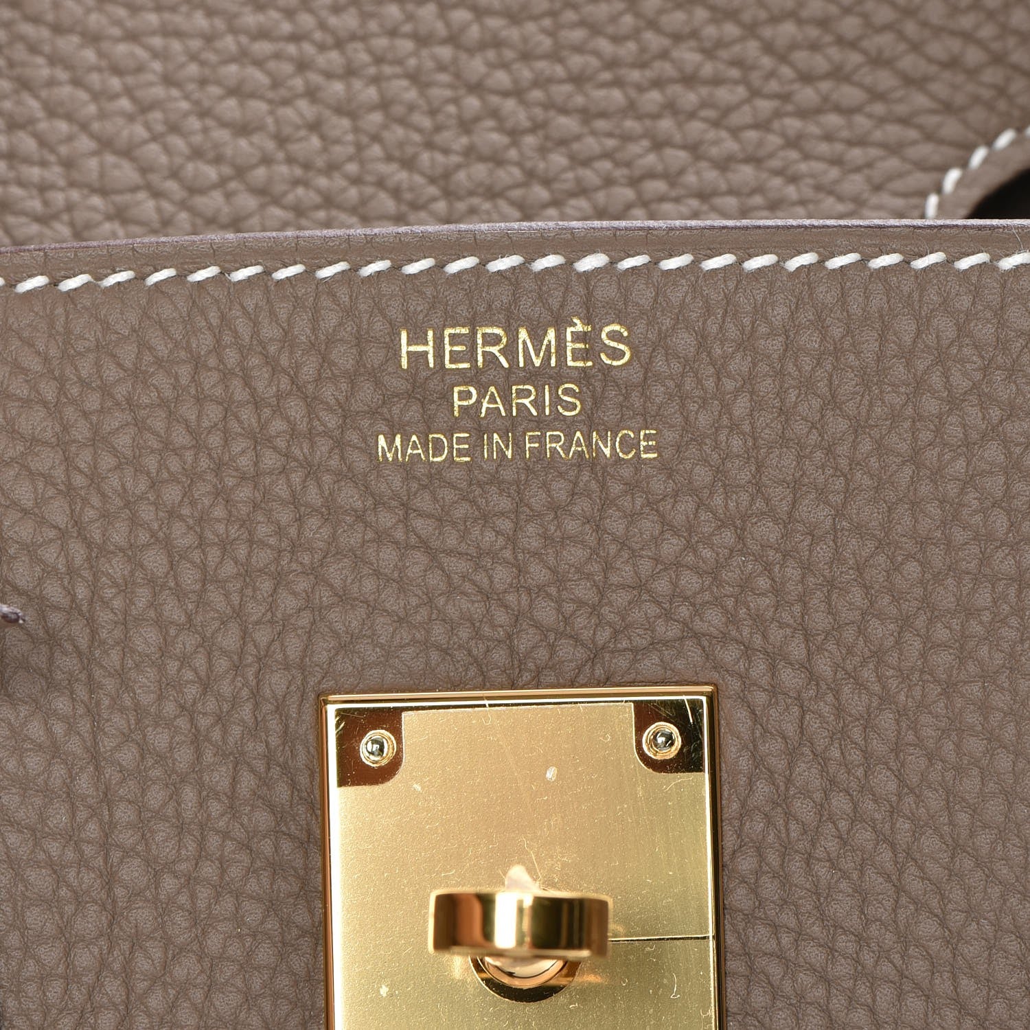 Hermes Togo Birkin 35 Etoupe 18 of 28