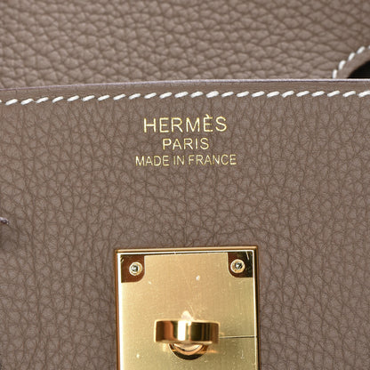 Hermes Togo Birkin 35 Etoupe 18 of 28