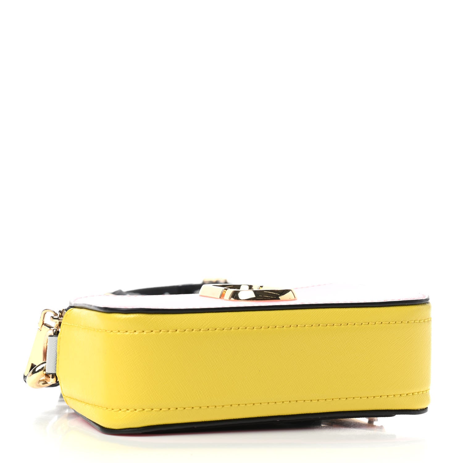 Marc Jacobs Saffiano Small Snapshot Camera Bag Baby Pink Multicolor 4 of 9