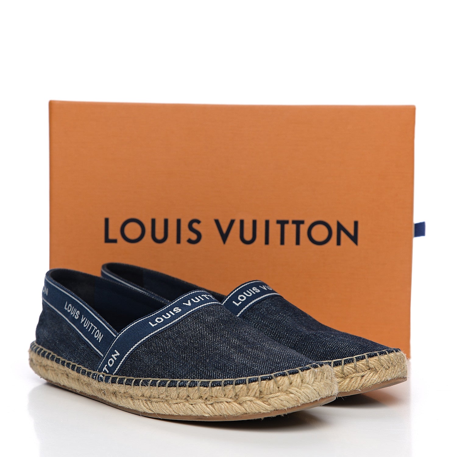Louis Vuitton Denim Croisiere Espadrille 38 Marine 11 of 11