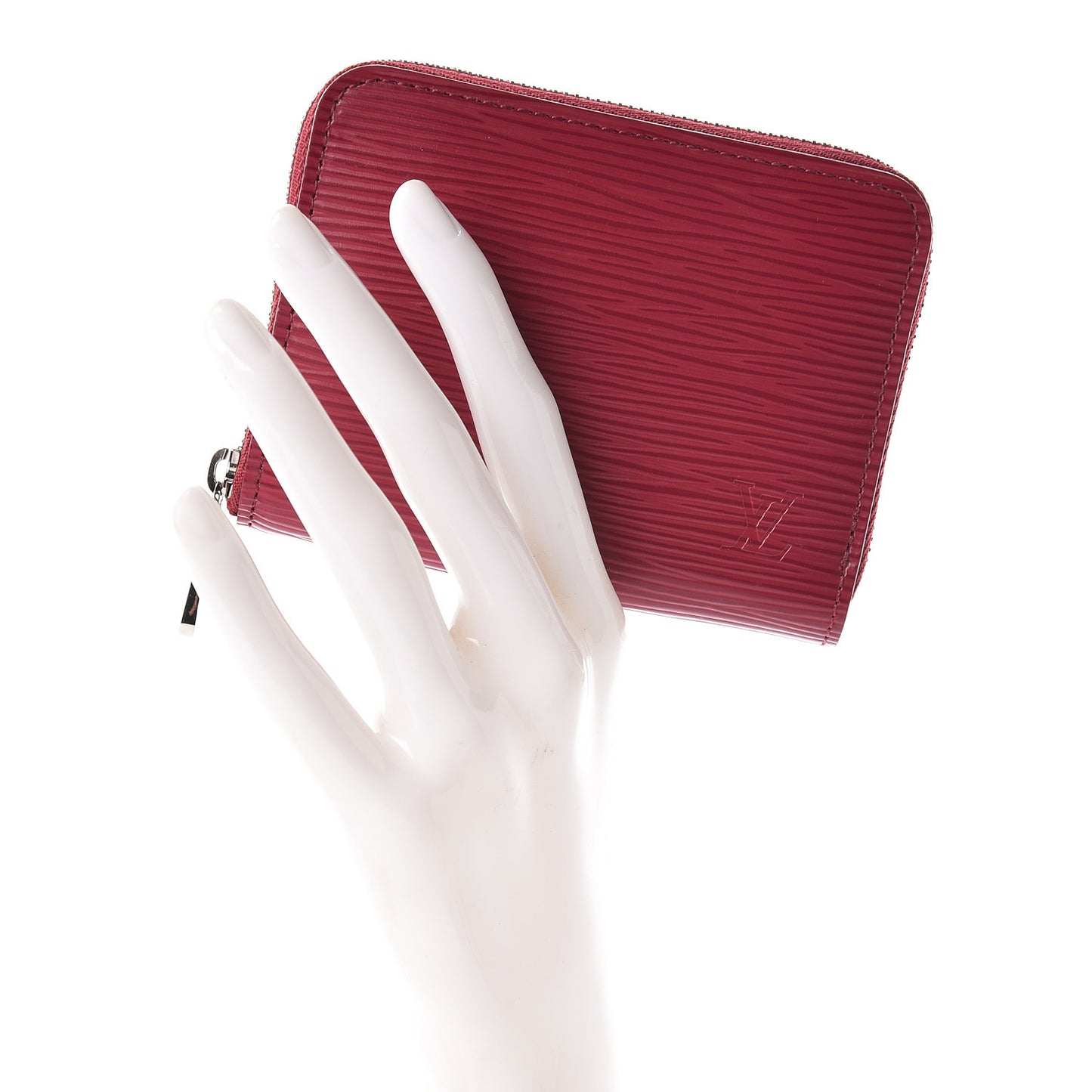 Epi Zippy Coin Purse Fuchsia