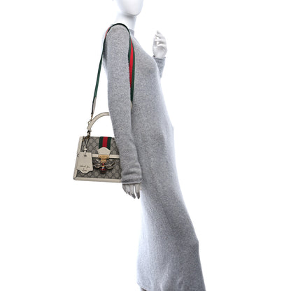 Gucci GG Supreme Monogram Small Queen Margaret Top Handle Bag White 2 of 11