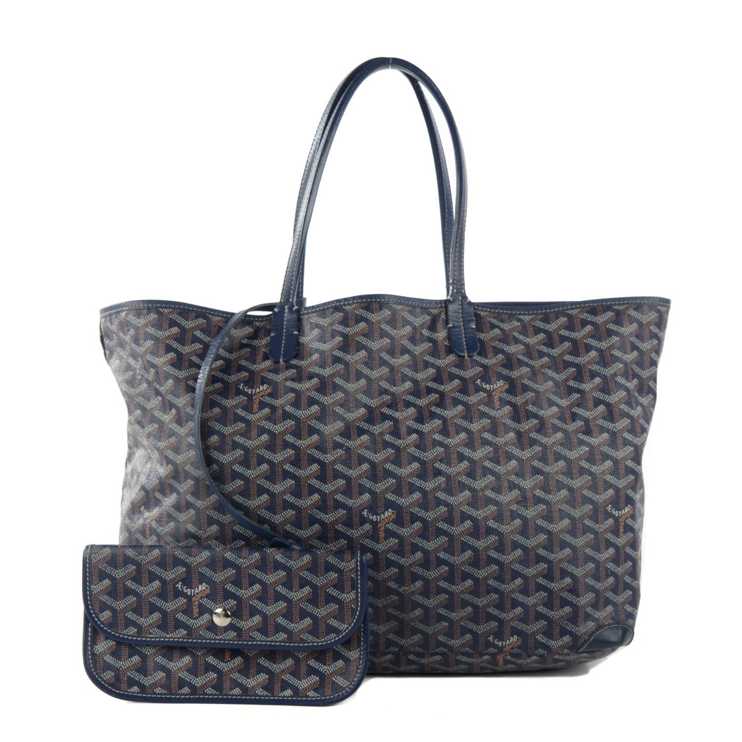 Goyard Goyardine Saint Louis PM Navy 1 of 17